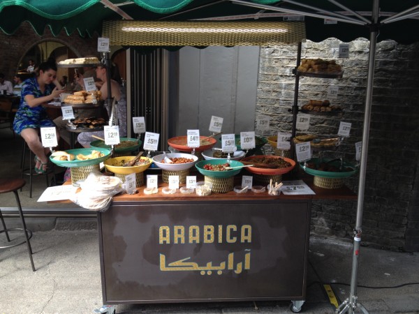 arabica food cart