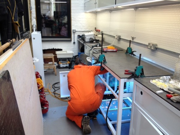 Finishing touches to new hq