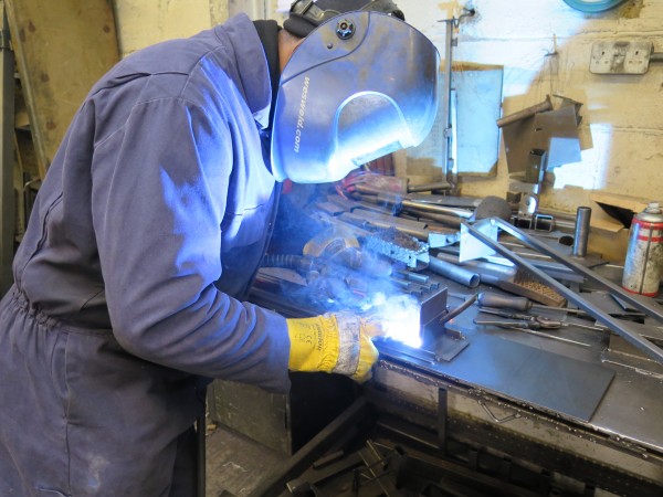 welding round the clock!