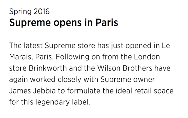 supreme paris